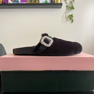 Kate Spade Cici Mules in Black